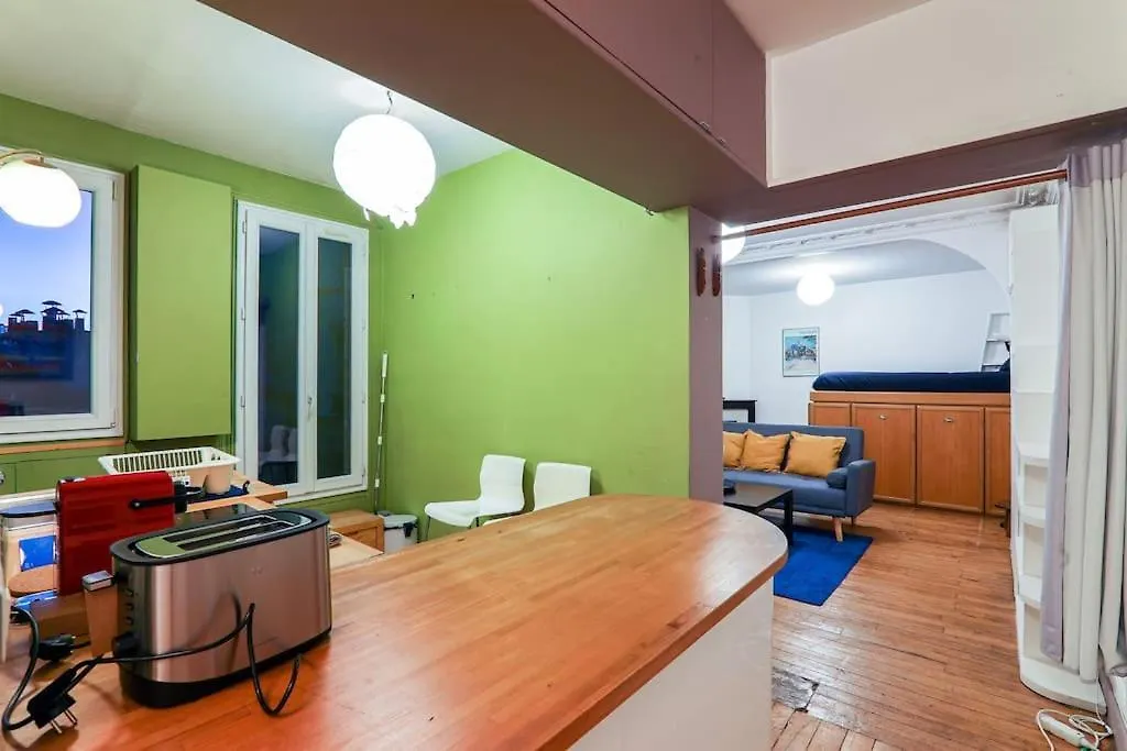 Apartamento Studio Tour Eiffel Garibaldi París